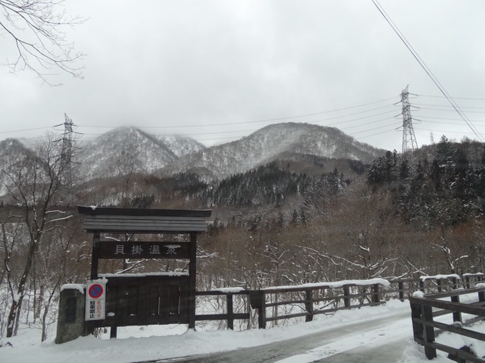 さすが新潟県！雪景色！