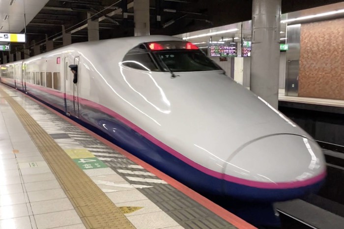 上野の新幹線ﾎｰﾑ初です！