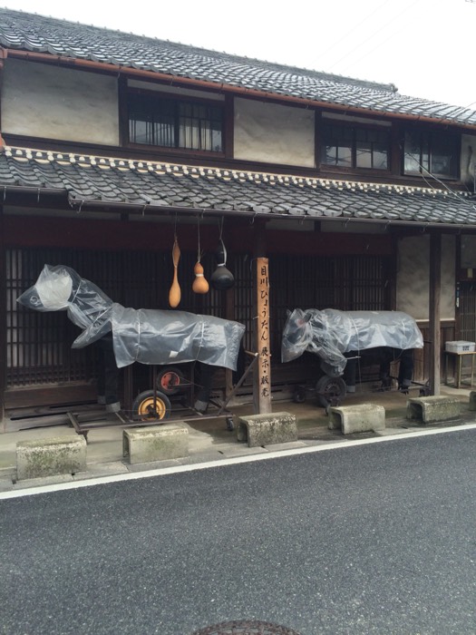 旧東海道の町並み