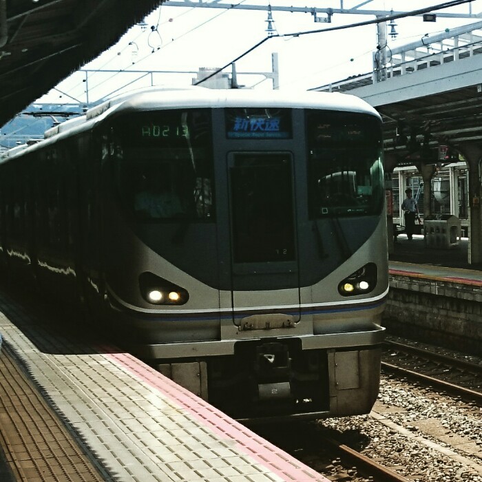 新快速姫路行き