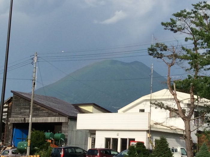 今日はにわか雨が