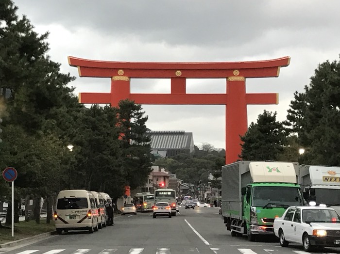 平安神宮の鳥居
