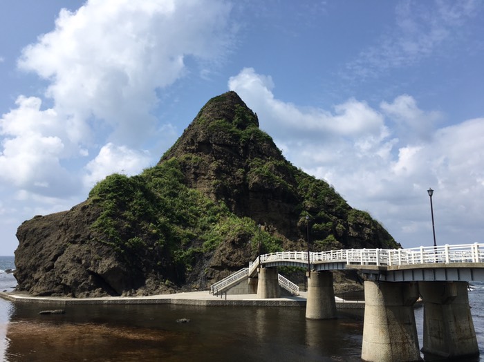 ここは海水浴場らしい
