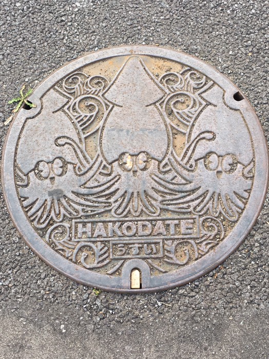 函館のマンホール