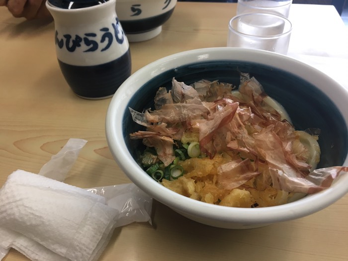 こんぴらうどん しょうゆ