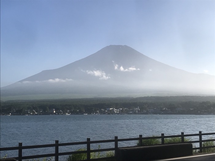 山中湖 富士山