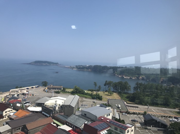 東尋坊タワーからの眺め