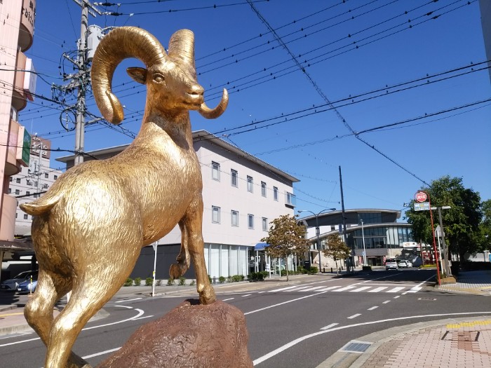 美濃太田駅と羊座