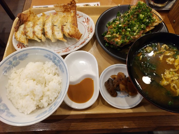 青源 味噌ネギ餃子