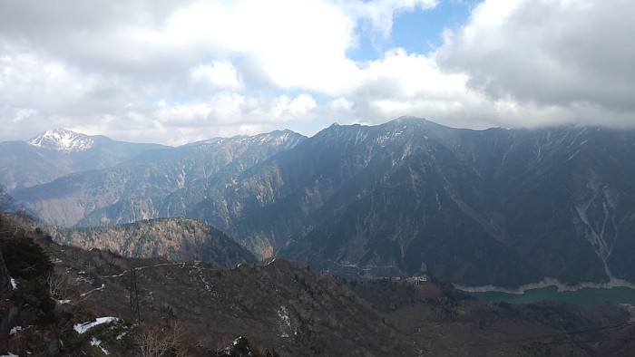 大観望 後ろ立山連峰