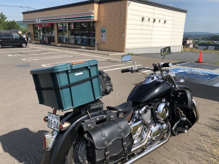 遠軽セブンイレブンにて。