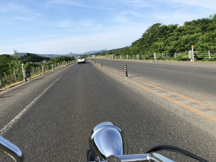 高規格道にて。
