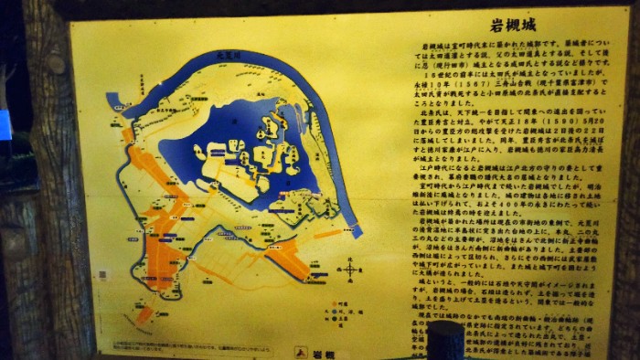 岩槻城説明板