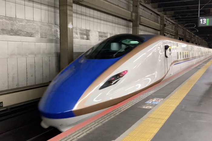 新幹線は大宮まで