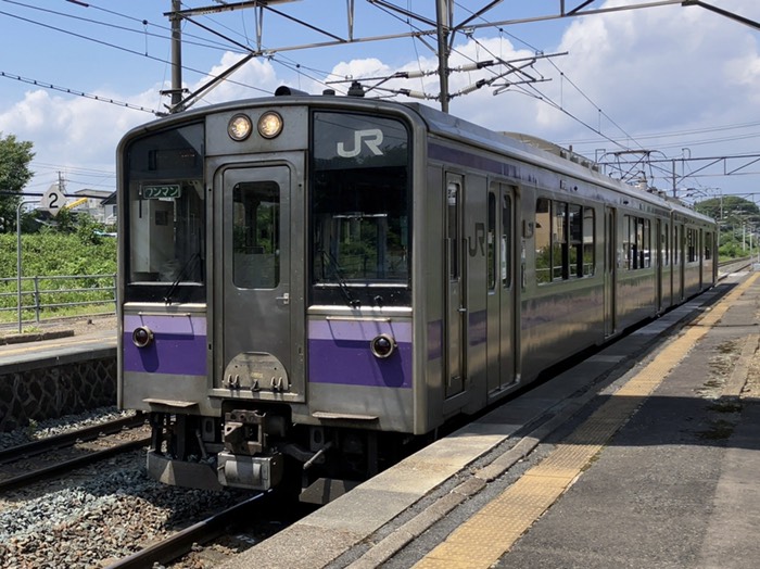 さて電車乗ります