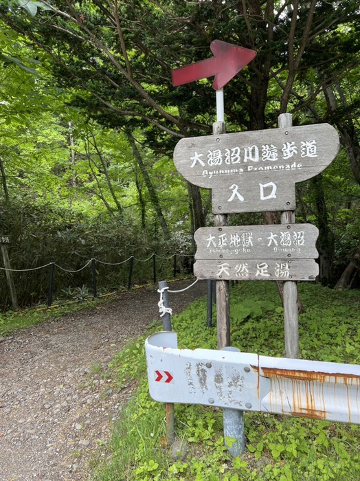 大沼川天然足湯温泉