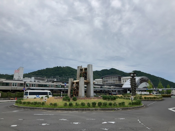 駅まで送っていただきました