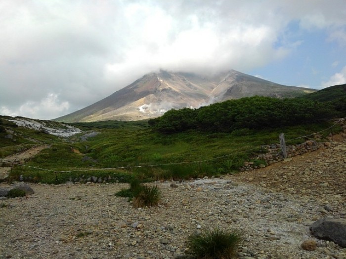 旭岳下山　(その12)