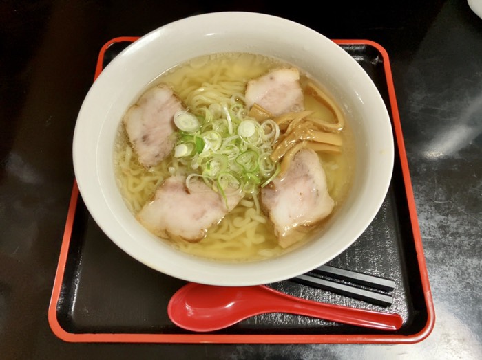 無事会津山塩ラーメンをいただきました🍜