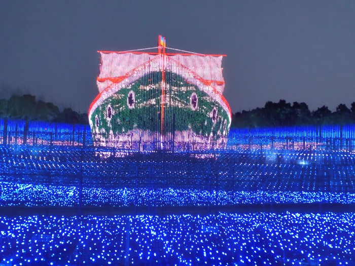 天空の船 イルミネーション