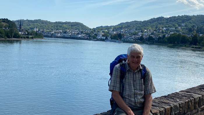 Kurze Fotopause kurz vor Boppard