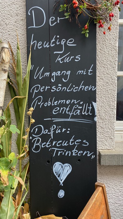 Spruch des Tages 