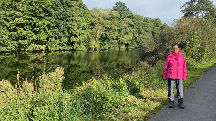 Die „Lahn“ kurz vor Weilburg
