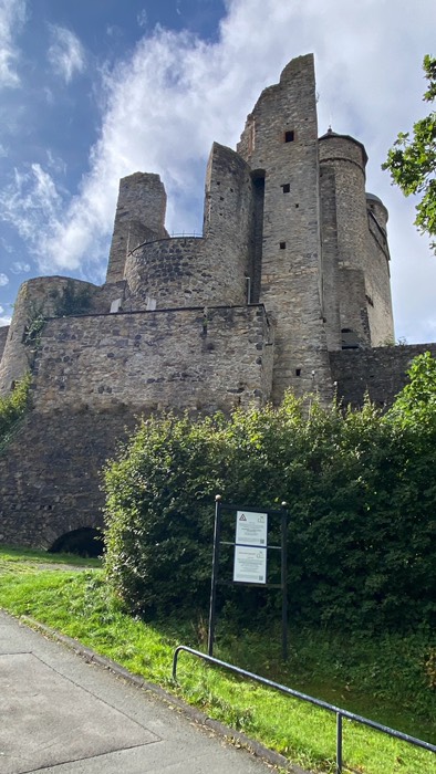 Türme der Burg Greifenstein