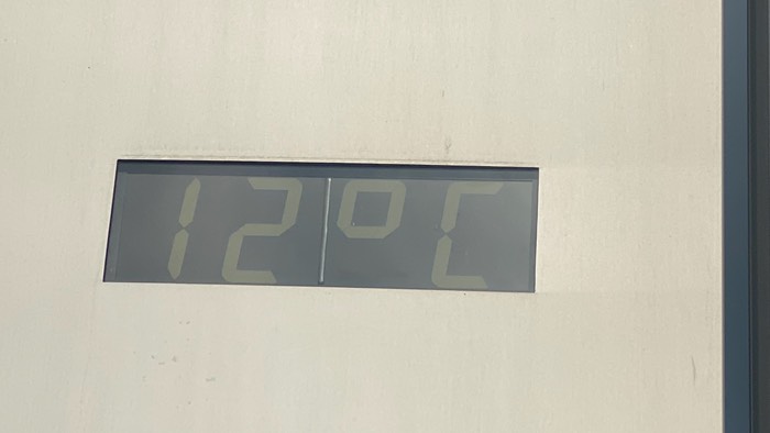 Brrrr….. wir starten bei 12Gr. C