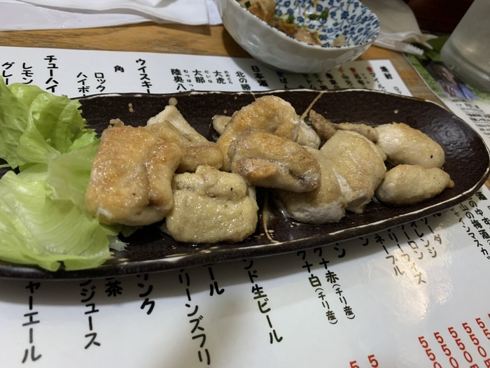 秋鮭の白子バター焼き