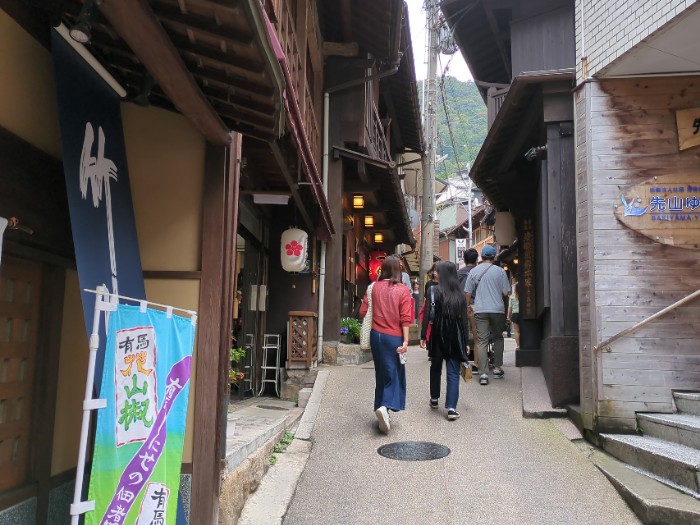 有馬温泉 湯元坂