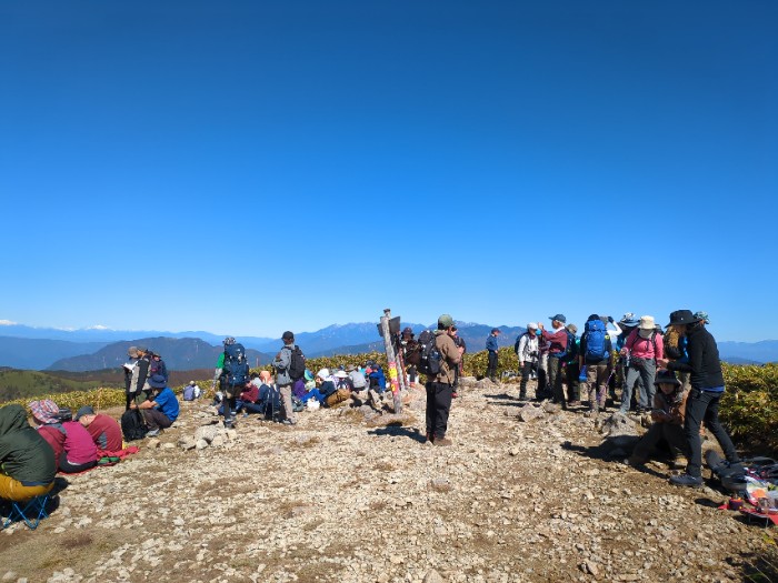 山頂 富士見台高原