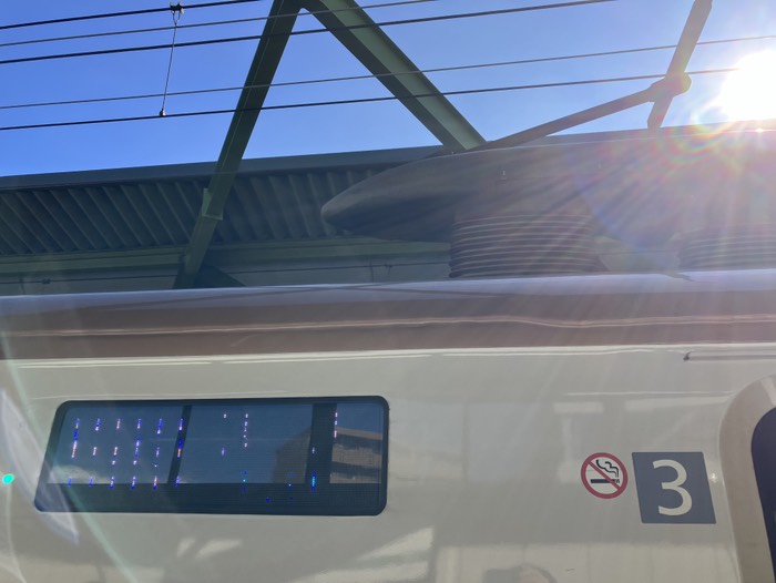 北陸新幹線で帰ります🚄