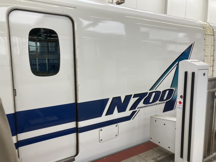 ここからは新幹線乗ります🚄