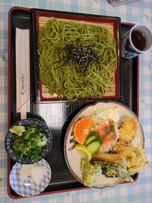 茶そば定食