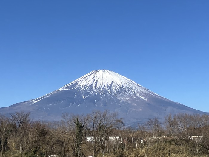 富士山がキレイに見えました🗻