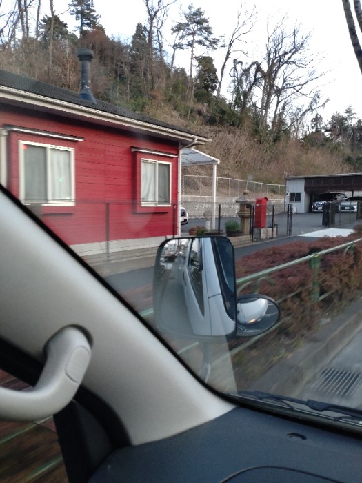 霞ヶ丘住宅前