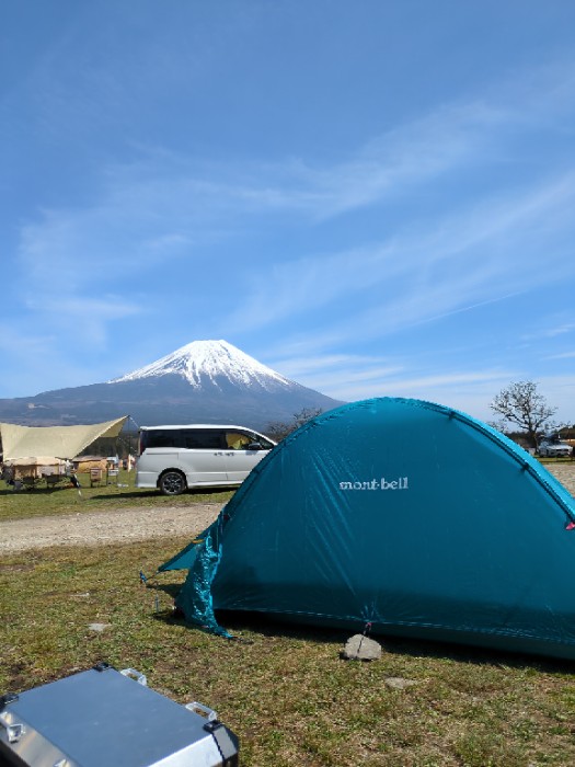 ふもとっぱらキャンプ場到着