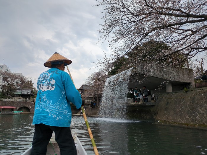 大垣水門川舟下り