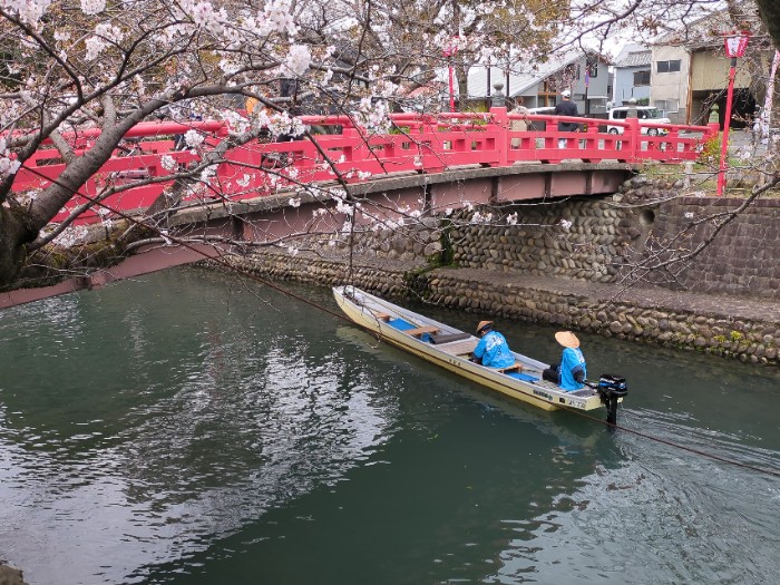 大垣水門川舟下り