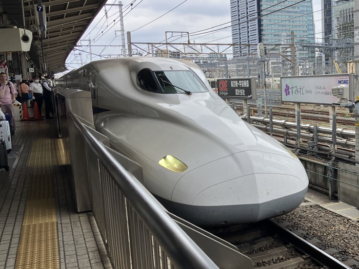 のぞみ全席指定なので指定席乗車🚄