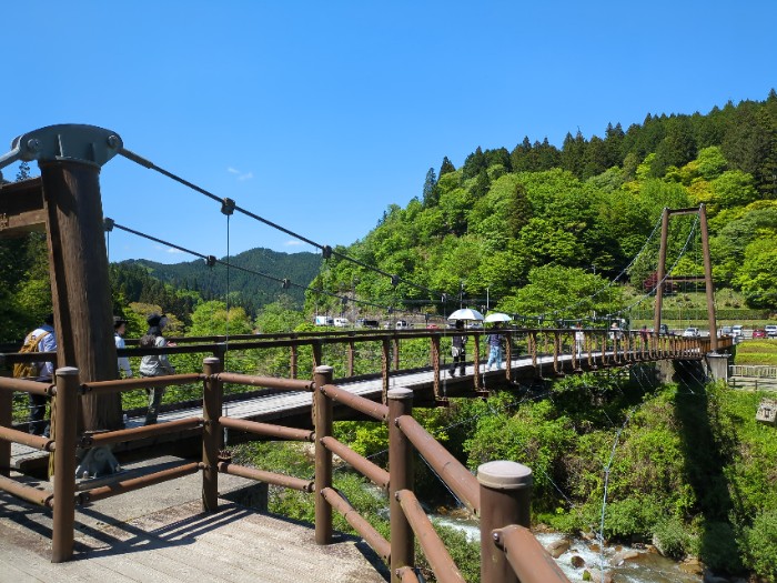 風の吊り橋