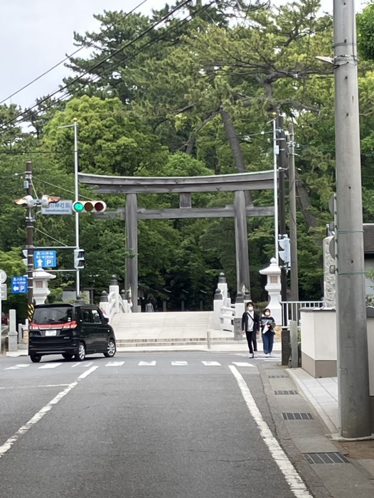 寒川神社 三之鳥居