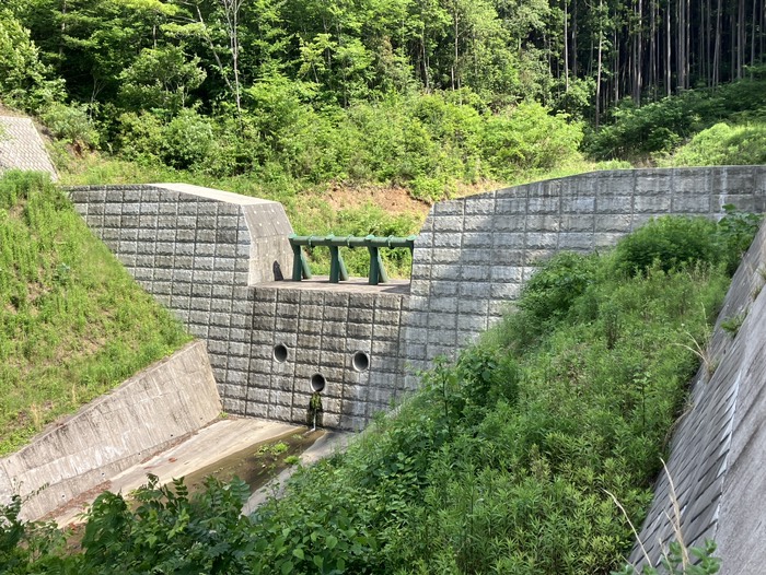 大栗沢砂防堰堤