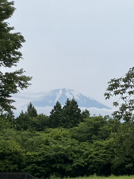 富士山見えた〜🗻