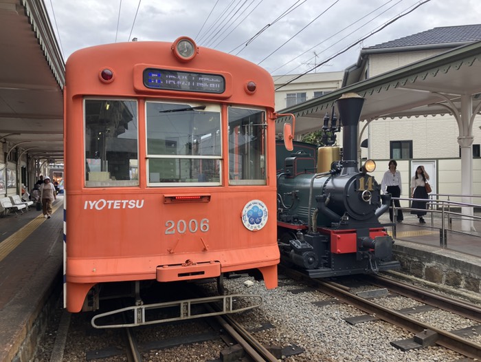 坊ちゃん列車も見れました！