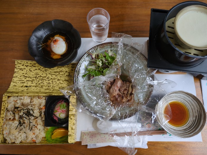 昼食 マイントピア別子