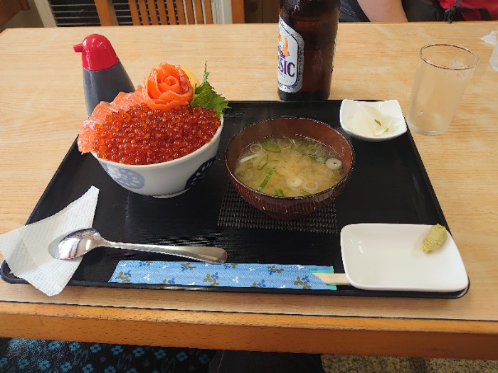 鮭親子丼