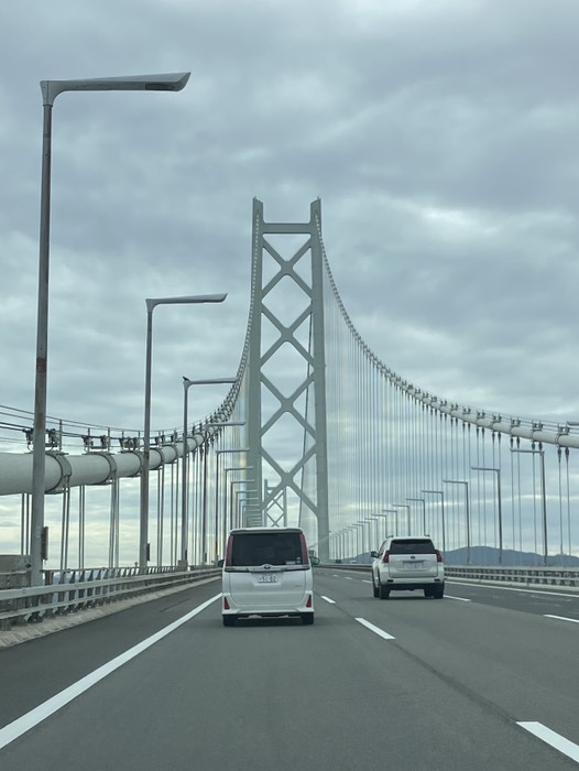 明石海峡大橋！