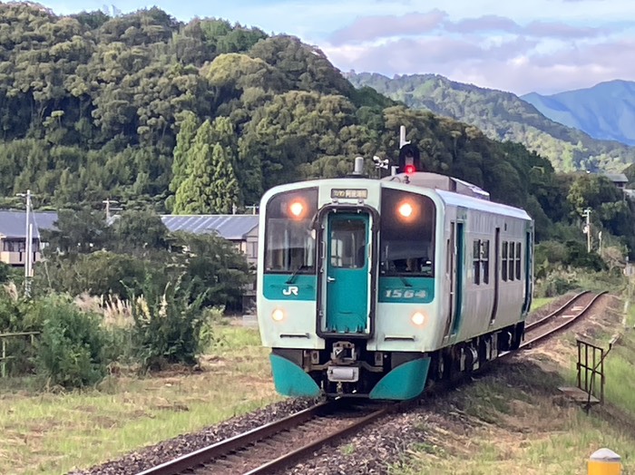 非電化単線1両の気動車！